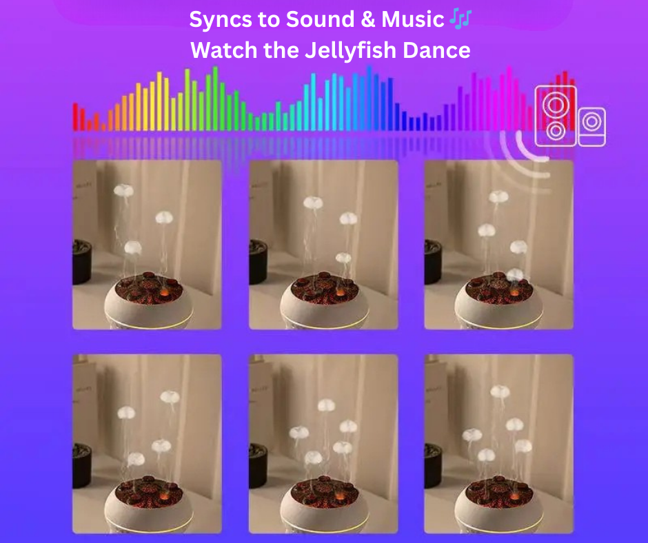 JellyMist™ - Ambient LED Jellyfish Humidifier & Diffuser