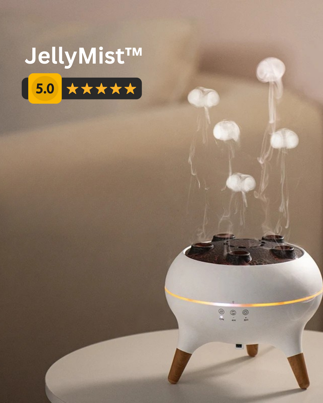 JellyMist™ - Ambient LED Jellyfish Humidifier & Diffuser