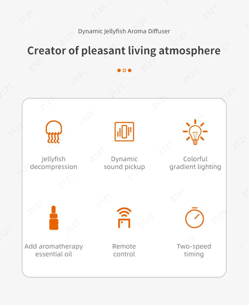 JellyMist™ - Ambient LED Jellyfish Humidifier & Diffuser